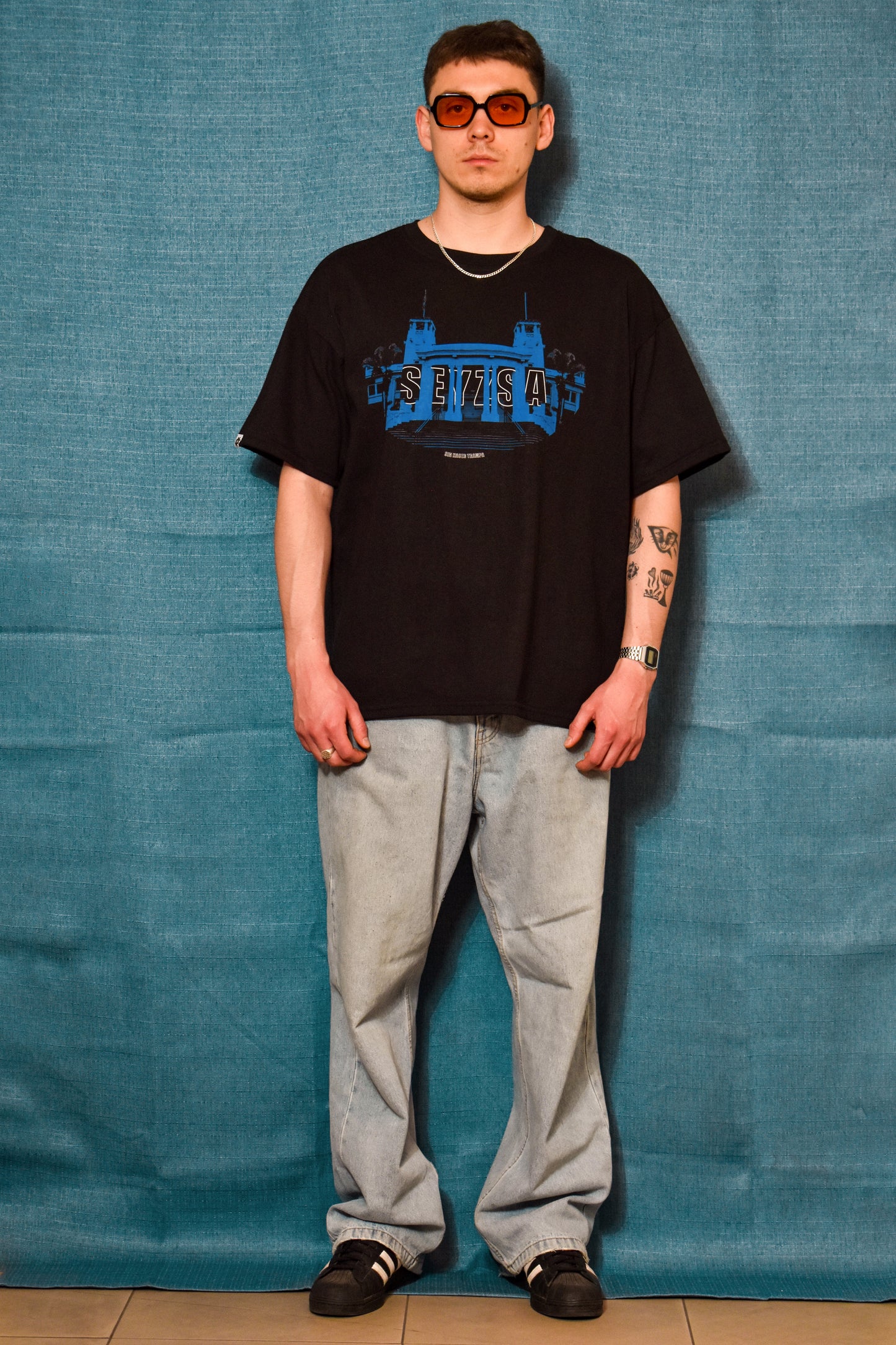 POLERA BLUE LUCK